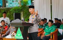 Sinergi Polri GP Ansor Banser: Kapolri Ajak Jaga Kamtibmas dan Kawal Program Pemerintah