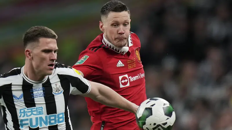 Newcastle United vs MU di Liga Inggris 2022/2023