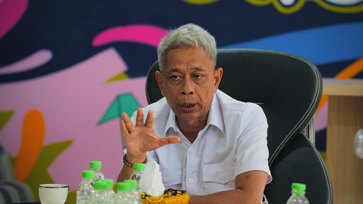 Wamensos Agus Jabo Priyono saat audiensi dengan Wali Kota Subulussalam, M Rasyid Bancin