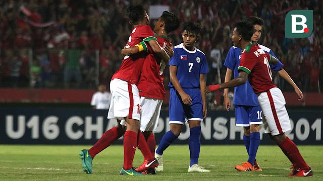Timnas Indonesia U-16 vs Timnas Filipina U-16
