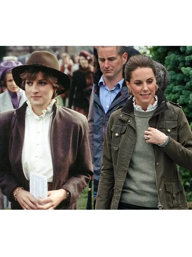 Busana Kate Middleton mirip dengan Putri Diana