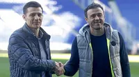 Makna di Balik Jabat Tangan Luis Enrique dengan Pelatih Espanyol