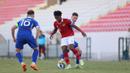 Namun, Timnas Indonesia U-20 berhasil bangkit di babak kedua. Garuda Nusantara mencetak tiga gol untuk mengembalikan keadaan. (Dokumentasi PSSI)