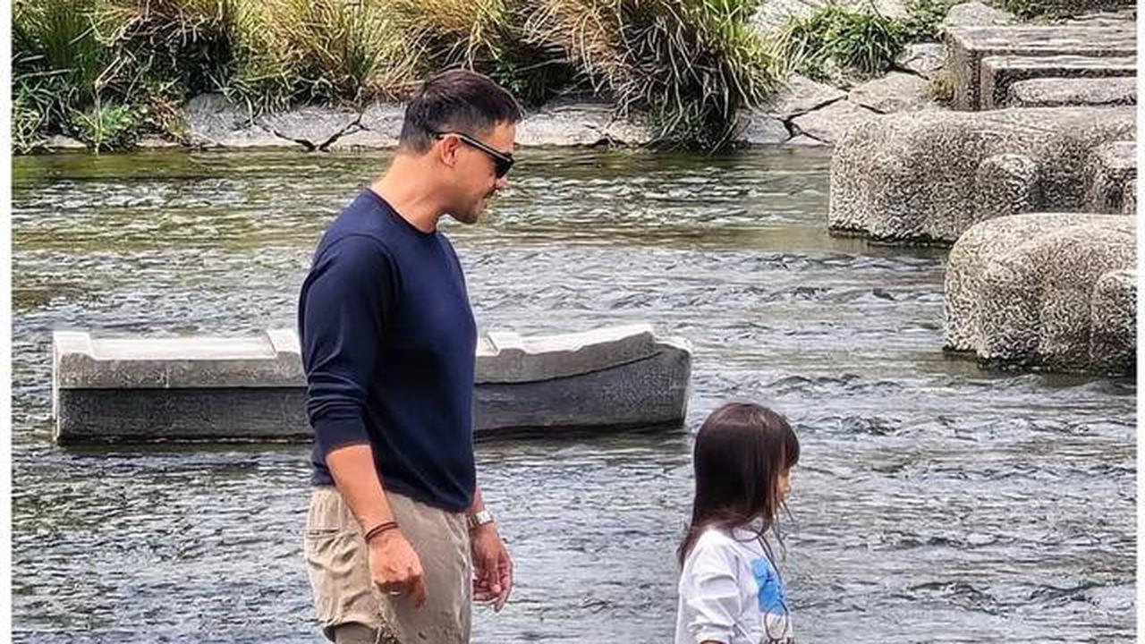 6 Momen Hangat Kedekatan Hamish Daud dan Putrinya, Kompak Penuh Kasi Sayang