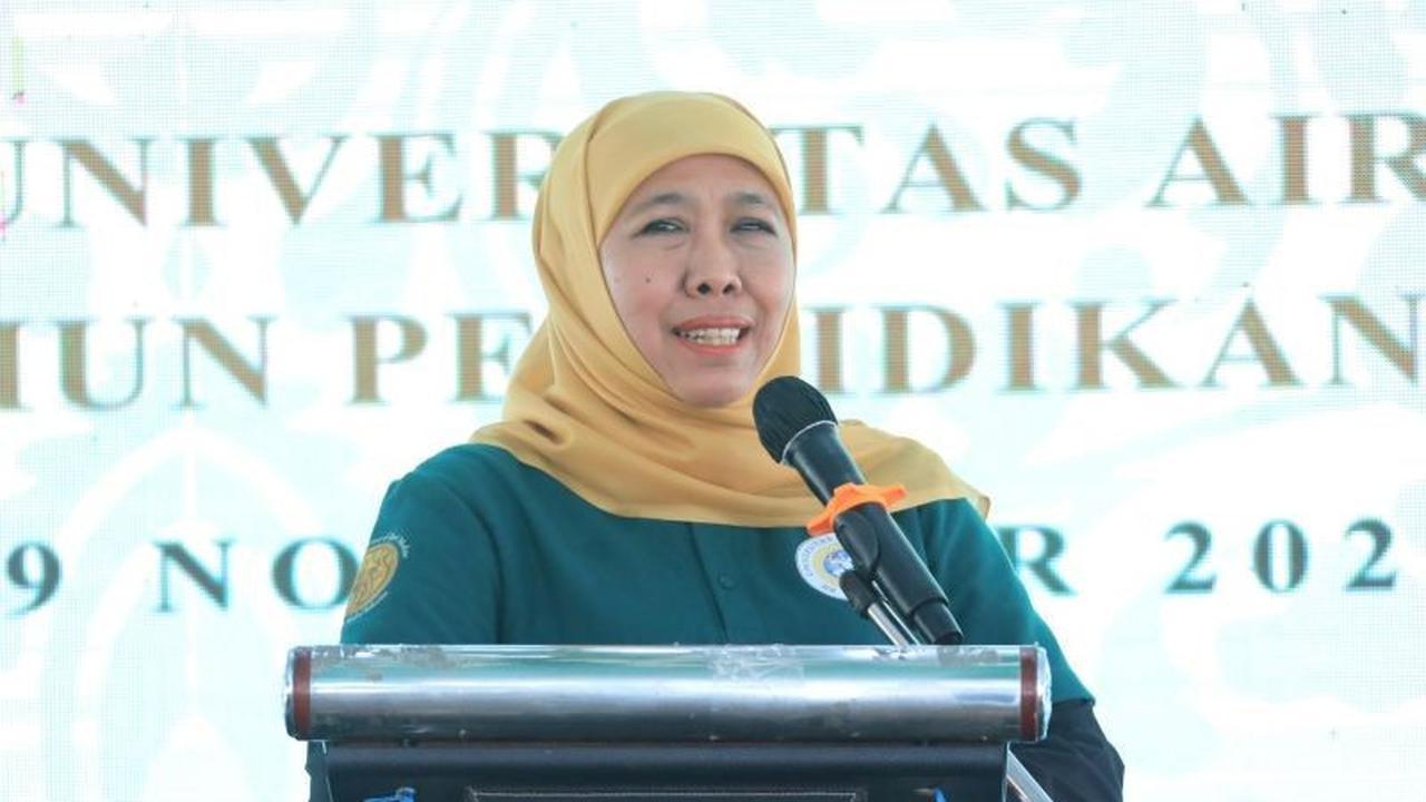 Khofifah Ajak Kolaborasi Alumni Unair Wujudkan Indonesia Sehat Menuju Indonesia Emas 2045