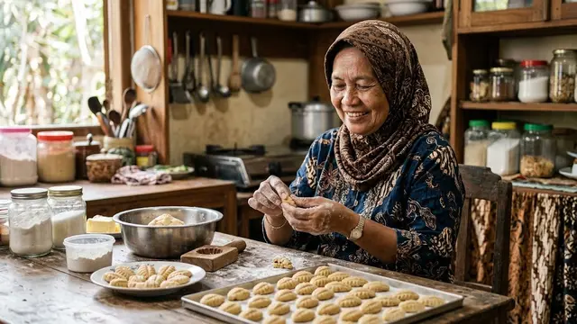 Resep Biji Ketapang Anti Keras/AI Generated