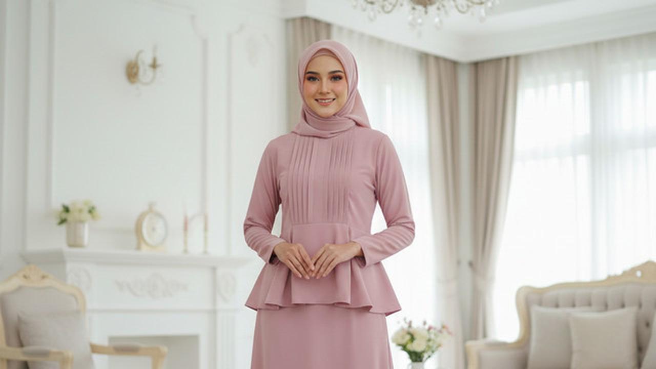 7 Model Baju Lebaran One Set Wanita 2026, Tampilan Elegan dan Stylish Tanpa Ribet