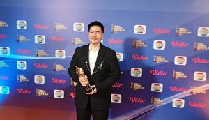 Dalam Anugerah Lembaga Sensor Indonesia 2025, Bila Esok Ibu Tiada menang kategori Trailer Film Sensor Mandiri Terbaik. Produser Agung Saputra bangga. (Foto: M. Altaf Jauhar)