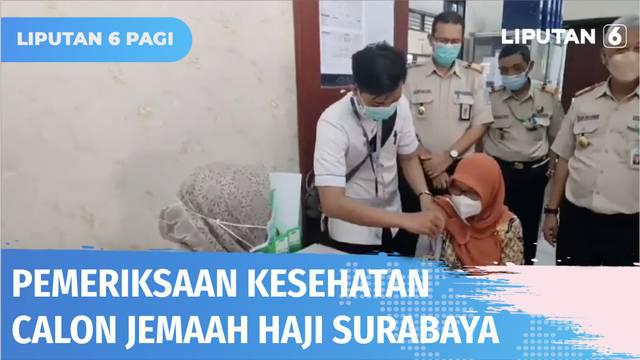 Dari 141 jemaah calon haji asal Surabaya yang jalani pemeriksaan di Rumah Sakit Sukolilo Surabaya, sebanyak 21 di antaranya diketahui menderita hipertensi. Hal ini diduga karena jemaah mengalami kelelahan atau stres. Selain itu ada juga jemaah yang m...