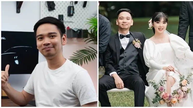 6 Momen Pernikahan YouTuber David Gadgetin dan Windy Gani, Digelar Diam-diam