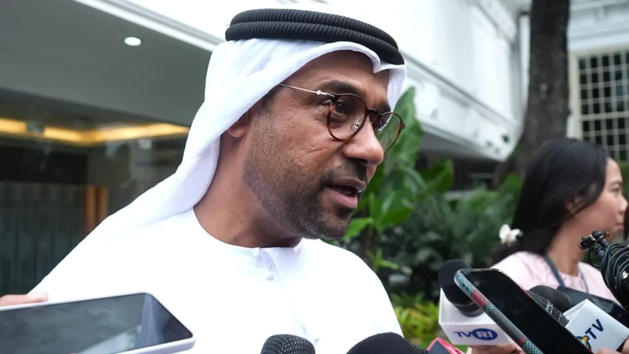 Duta Besar UEA untuk Indonesia Abdulla Salem Al-Dhaheri.