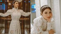 7 Potret Menawan Wika Salim Pakai Gaun Serba Putih, Bak Putri Cinderella (Sumber: Instagram/wikasalim)