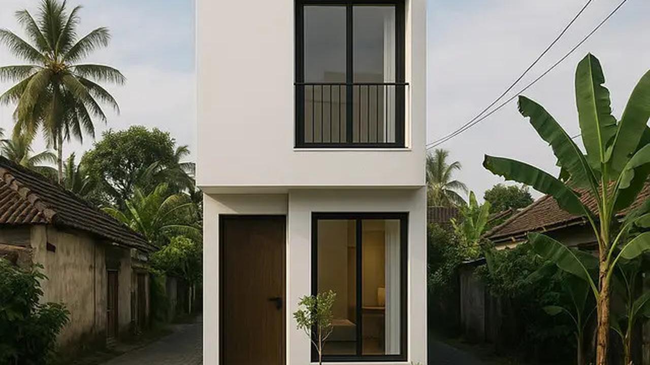 7 Tren Model Rumah Minimalis 2 Lantai di Lahan Terbatas, Tetap Nyaman Meski Tak Luas