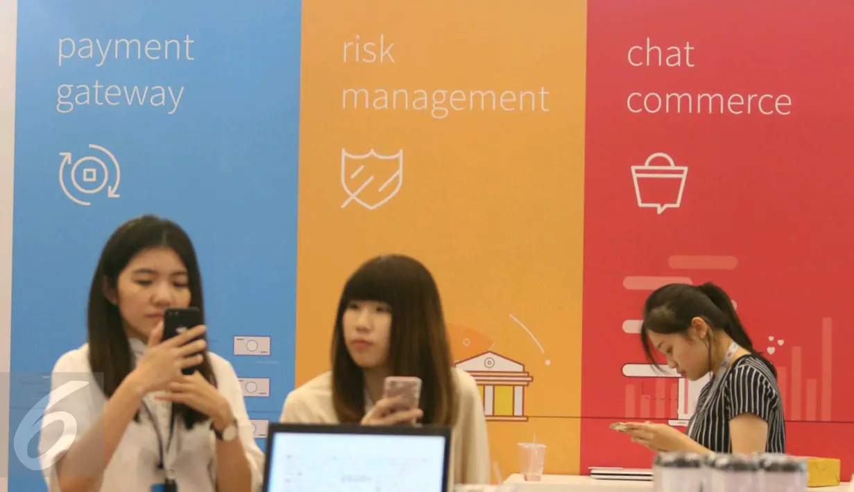 IESE 2017 ikut mendukung program Kemenkominfo dalam mensosialisasikan Roadmap E-commerce Indonesia, terutama untuk mencapai 1.000 technopreneur di tahun 2020, Tangerang Selatan, Selasa (9/5). (Liputan6.com/Angga Yuniar)