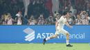 Pemain Timnas Indonesia, Thom Haye melakukan selebrasi setelah mencetak gol ke gawang Filipina pada laga terakhir Grup F putaran kedua kualifikasi Piala Dunia 2026 Zona Asia di Stadion Utama Gelora Bung Karno (SUGBK) Senayan, Jakarta, Selasa (11/6/2024). (Bola.com/M Iqbal Ichsan)