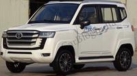 Toyota Land Cruiser LC300 disulap menjadi mobil city car