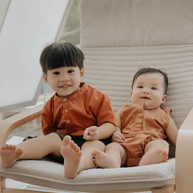 Potret gemas Mykah Iago Liem anak Putri Titian dan Junior Liem