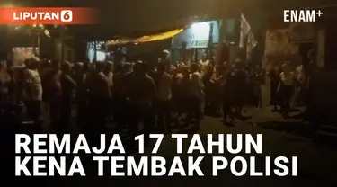 Remaja 17 Tahun Diduga kena Tembak Polisi di Medan