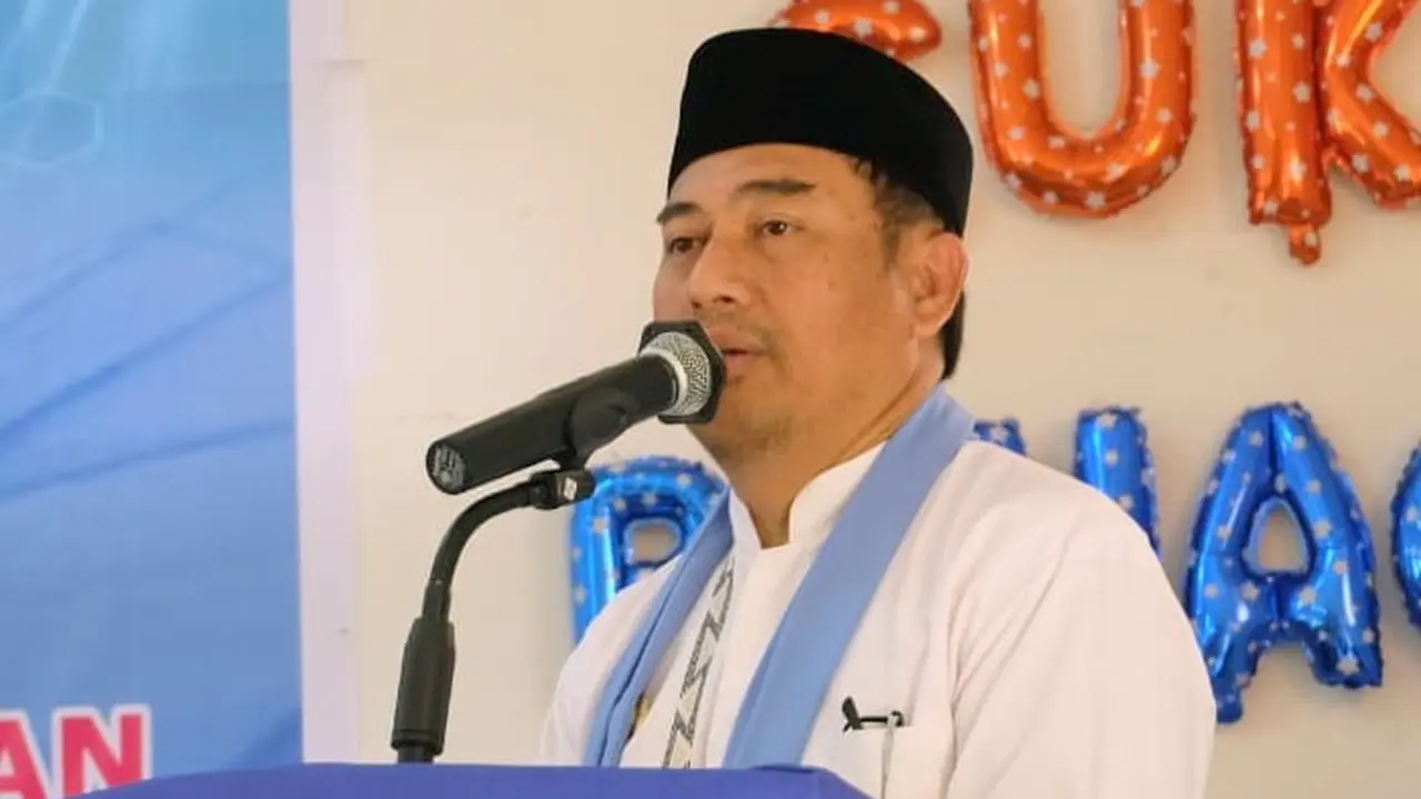 Bupati Bone Bolango Hamim Pou saat memberikan arahan. Foto: Istimewa (Arfandi/Liputan6.com)