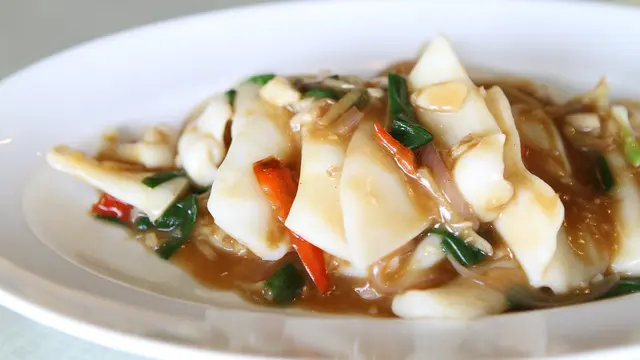 Resep masakan seafood: cumi saus telur asin