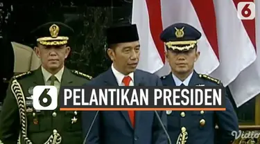 Usai dilantik menjadi Presiden RI 2019-2024, Joko Widodo menyampaikan pidato perdananya di depan sidang paripurna. Secara keseluruhan ada lima poin yang disampaikan Jokowi kepada tamu undangan.