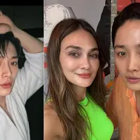 Luna Maya bertemu Moon Se Hoon bintang Single's Inferno (Foto: Instagram @lunamaya / @moonofsh)