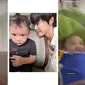 Sus Rini Mengunggah Sebuah Video yang Memperlihatkan Rayyanza Malik Ahmad Alias Cipung yang Malu-Malu Mengakui Pengin Jadi Adik Doyoung NCT 127 (Tangkapan Layar instagram.com/riniperdiyanti dan instagram.com/do0_nct)