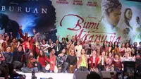 Gala Premiere Film Bumi Manusia dan Perburuan di Surabaya (Sumber: Instagram/falconpictures_)