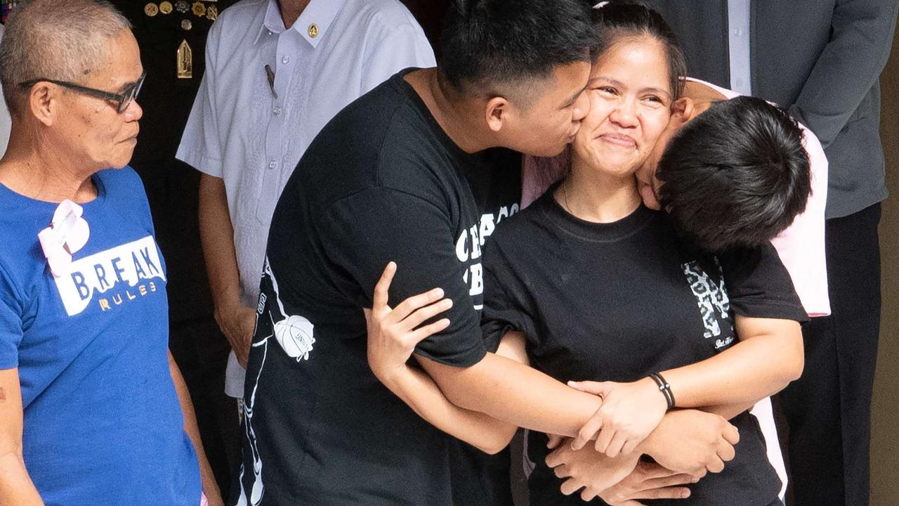 Mary Jane Veloso tiba di Filipina