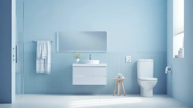 Ilustrasi kamar mandi