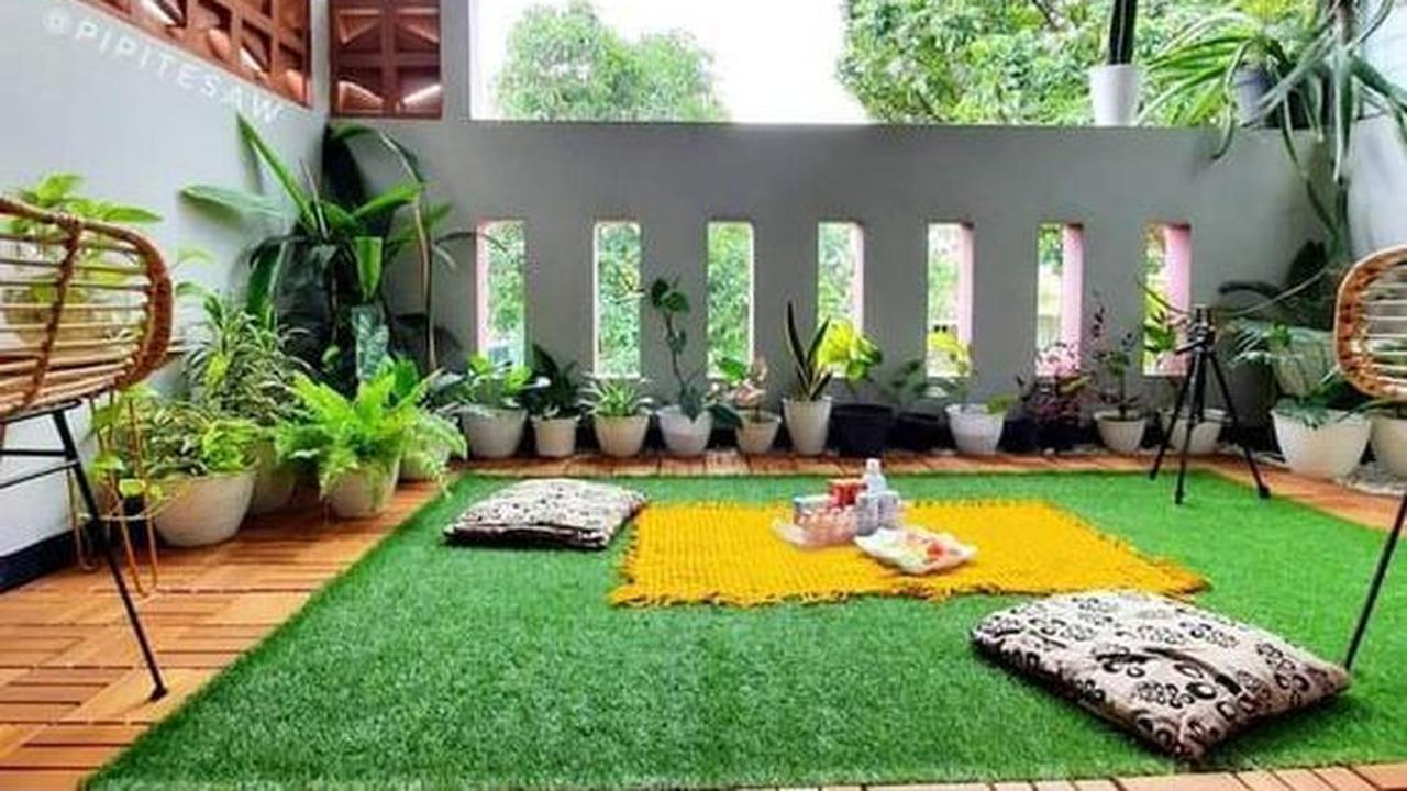 <b>Desain Teras Belakang Rumah Ruang Santai</b><br>