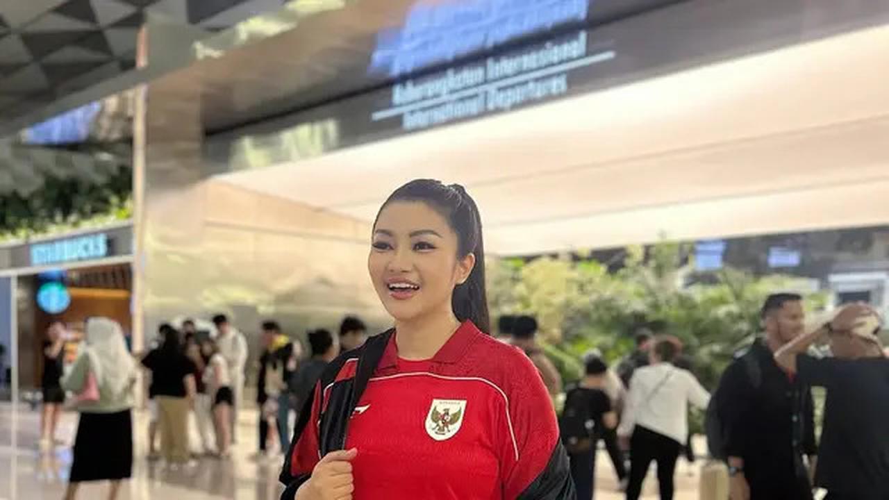 Fitri Carlina Tunaikan Nazar, Terbang ke Australia Demi Dukung Timnas Garuda: 1-0 Buat Indonesia