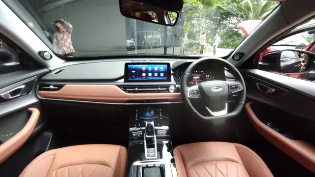 Interior Chery Tiggo 8 Pro (Arief A/Liputan6.com)