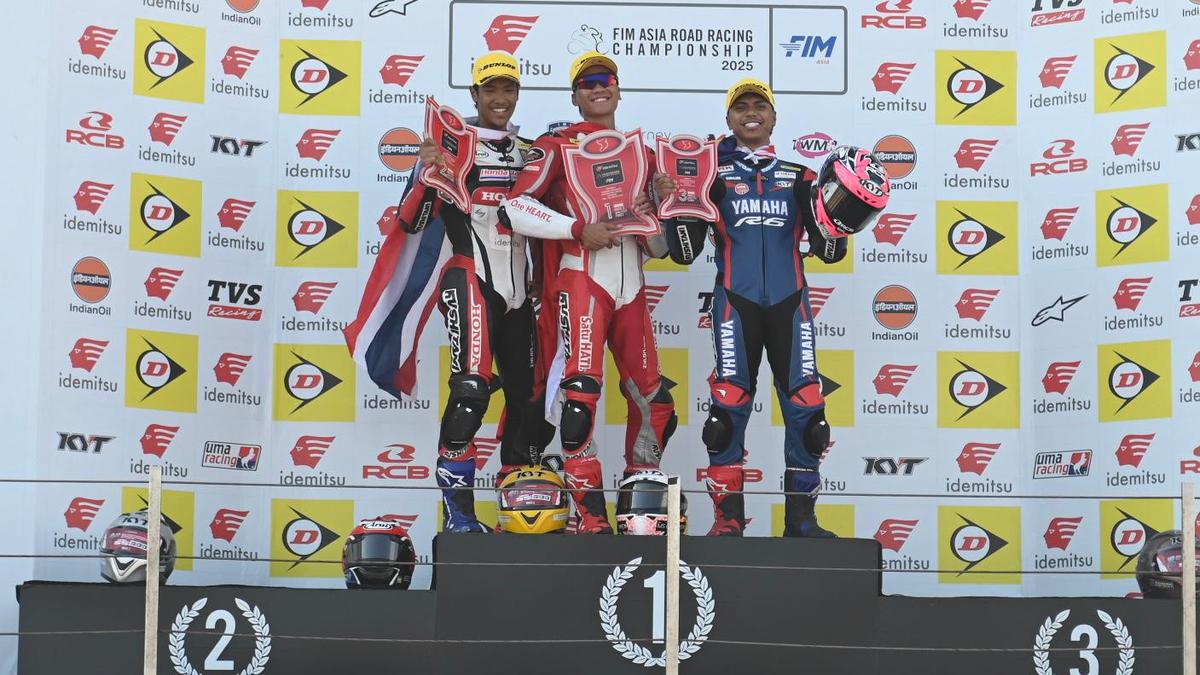 Pembalap Astra Honda Dominasi Podium ARRC Mandalika 2025