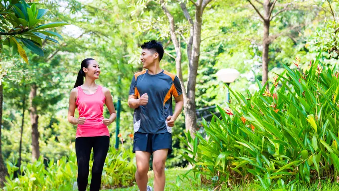 Ilustrasi hidup sehat