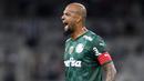 Ada sebanyak 12 klub yang pernah dibela Felipe Melo selama menjalani profesi sebagai pesepak bola. Ia tercatat memiliki penampilan di klub dan timnas sebanyak 534 kali dengan mengoleksi 20 kartu merah. (AFP/Douglas Magno)