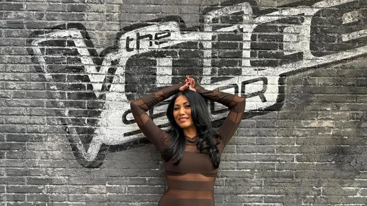 Anggun di The Voice (Dok. Anggun Cipta)