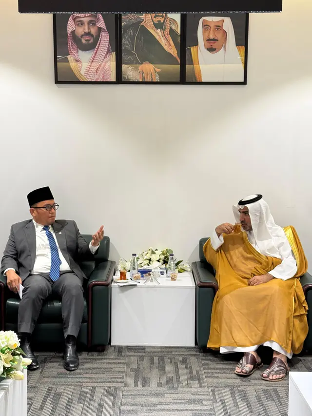 Bertemu Pemerintah Arab Saudi, Dahnil Anzar Bahas Persiapan Haji 2025-2026