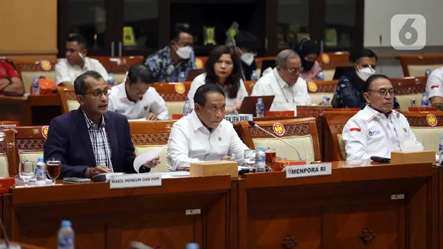 PSSI dan Menpora Bahas Program Naturalisasi Sandy Walsh Serta Jordi Amat Bersama DPR