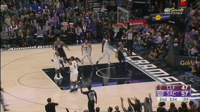 Berita video game recap NBA 2017-2018 antara Sacramento Kings melawan Cleveland Cavaliers dengan skor 109-95.