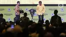 Presiden Jokowi juga mengaku dirinya sangat teduh dan merasakan kenyamanan saat berada di Partai Golkar. (Liputan6.com/Herman Zakharia)