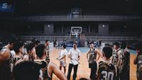 Suasana latihan Dewa United