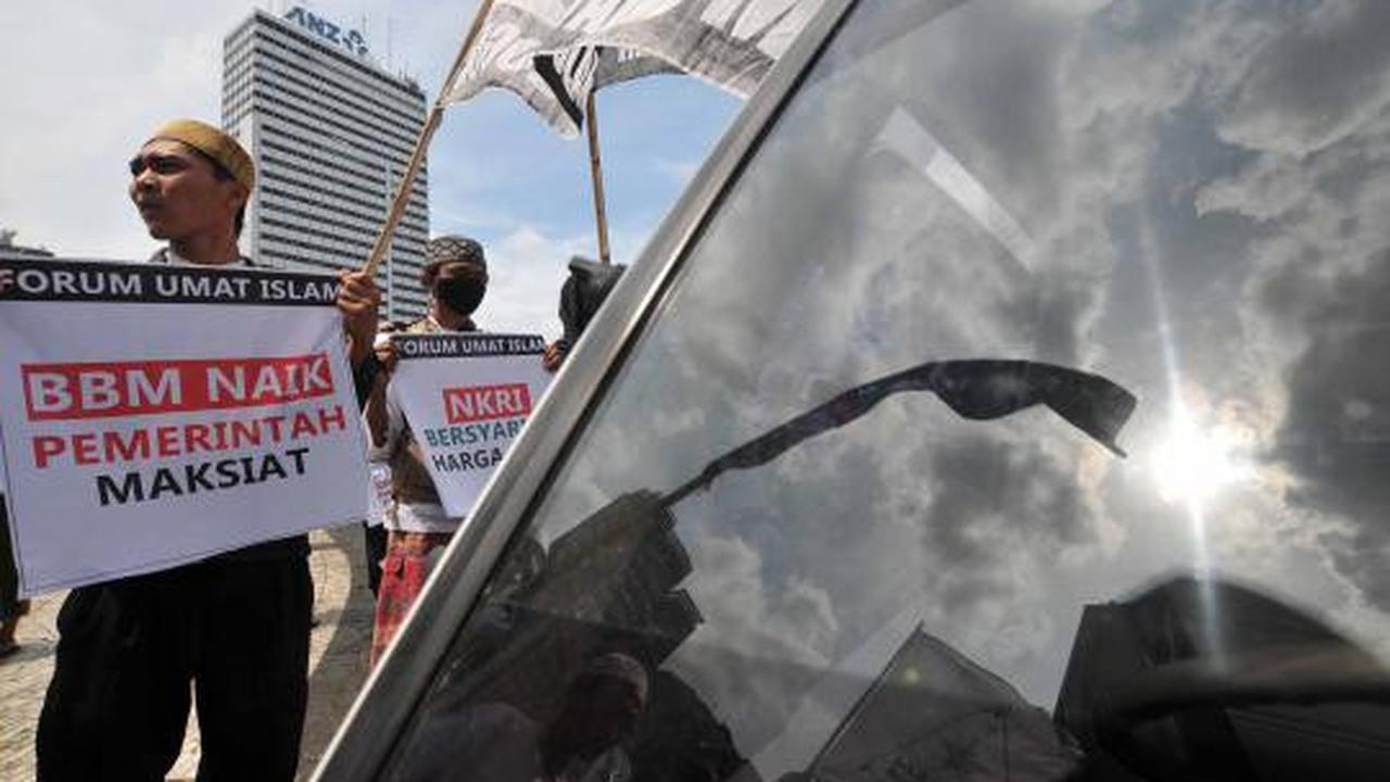 Bundaran HI ramai demonstrasi