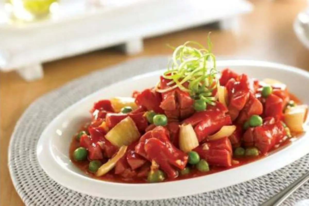 Resep Mudah Tumis Sosis Saus Merah