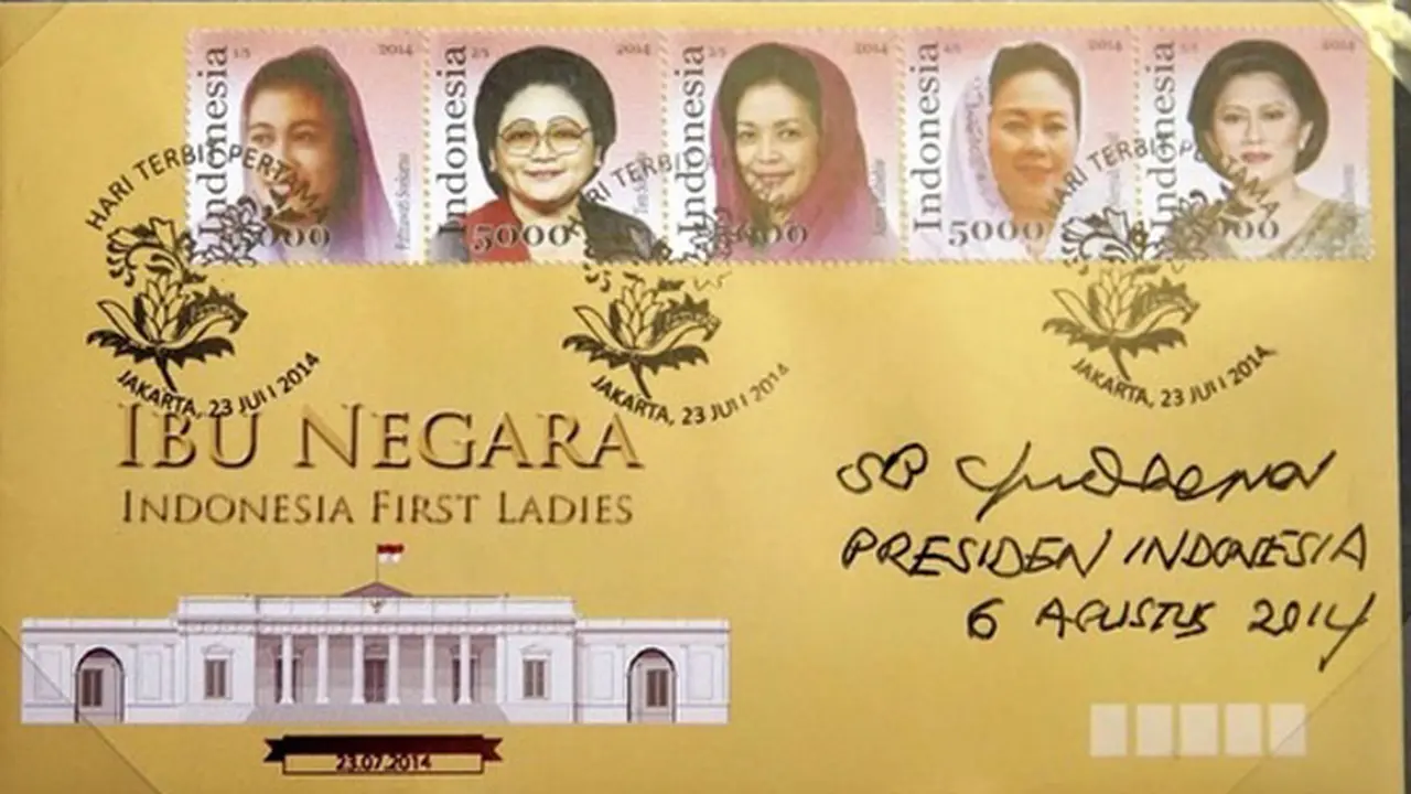 Perangko Seri Ibu Negara