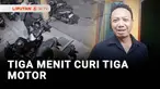 Jangan parkir kendaraan sembarangan, pastikan kunci ganda kendaraan yang terparkir dan selalu waspada terhadap aksi curanmor. Di Malang, Jawa Timur, komplotan curanmor dalam tiga menit saja mencuri tiga sepeda motor.