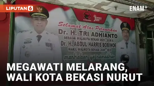 VIDEO: Ikuti Megawati, Wali Kota Bekasi Tidak Berangkat ke Magelang