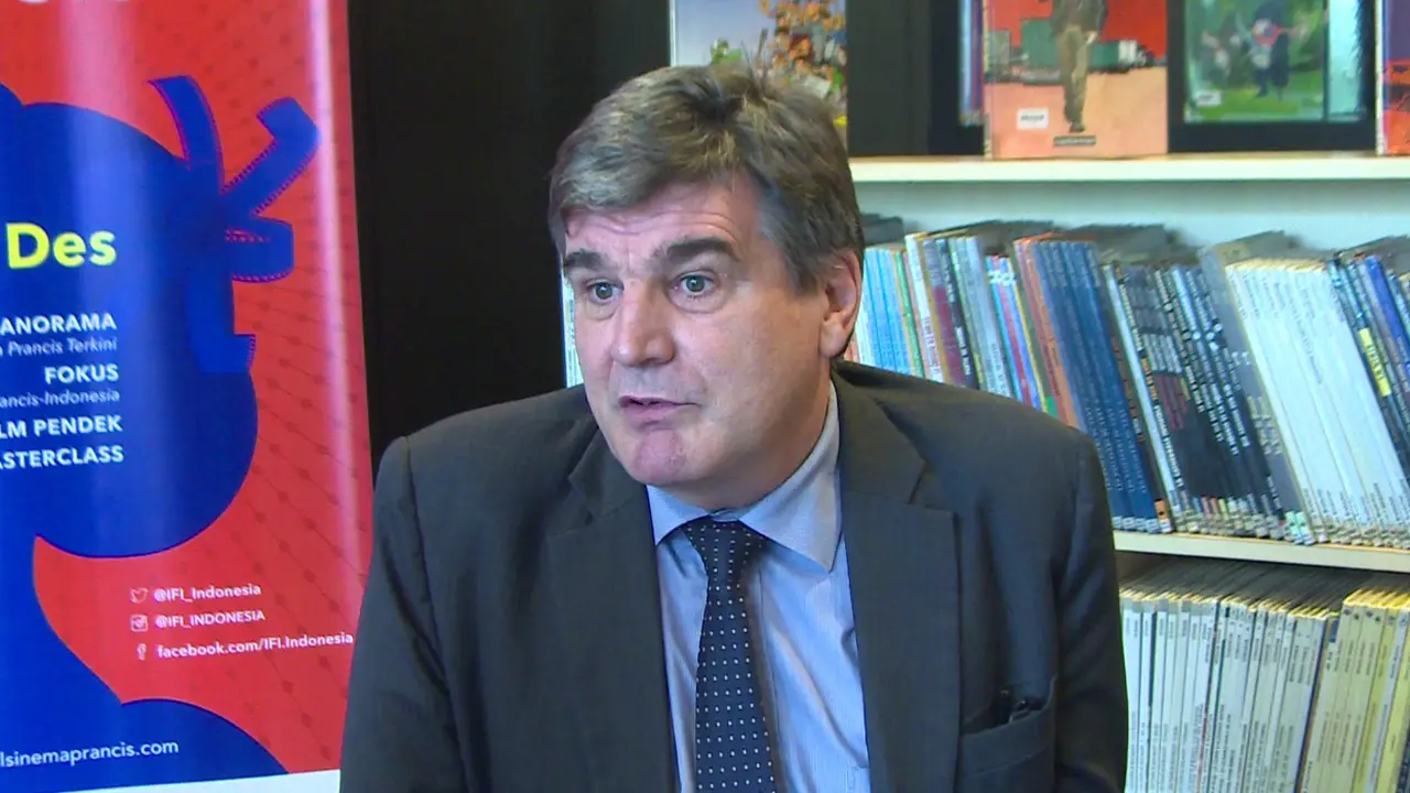 Direktur Institut Français d'Indonésie, Marc Piton.