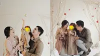 6 Gaya Pemotretan Franda dan Keluarga Bertema Natal, Penuh Kebahagiaan