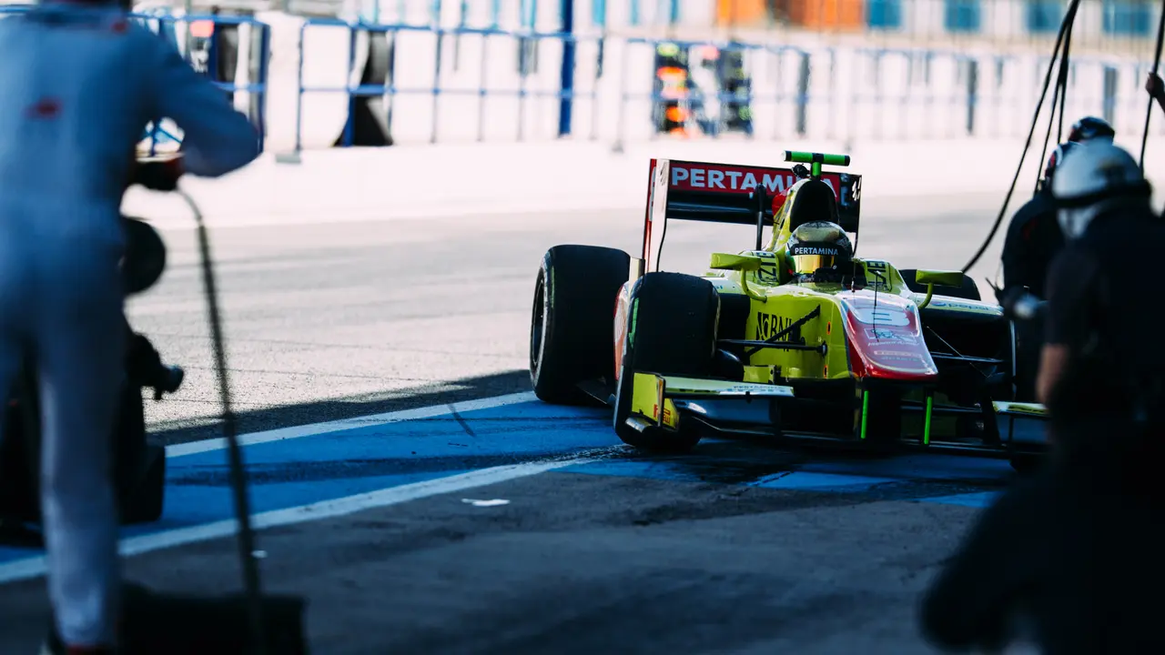 Pembalap Pertamina Campos Racing Sean Gelael (GP2 Media Service)